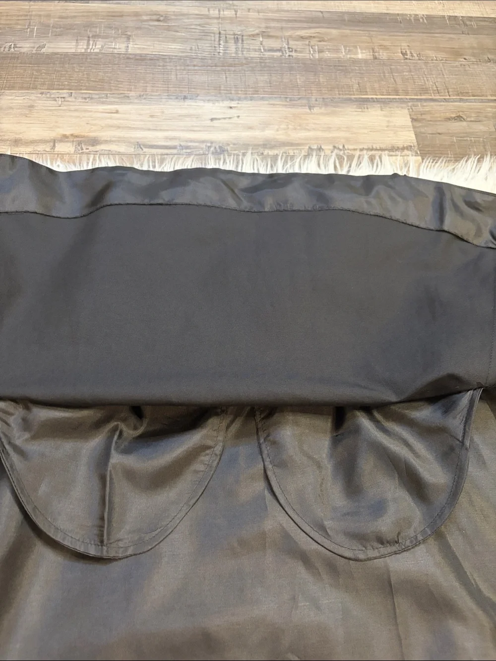 NEW Kate Spade Lula mini skirt cotton silk full A-line pockets black 14